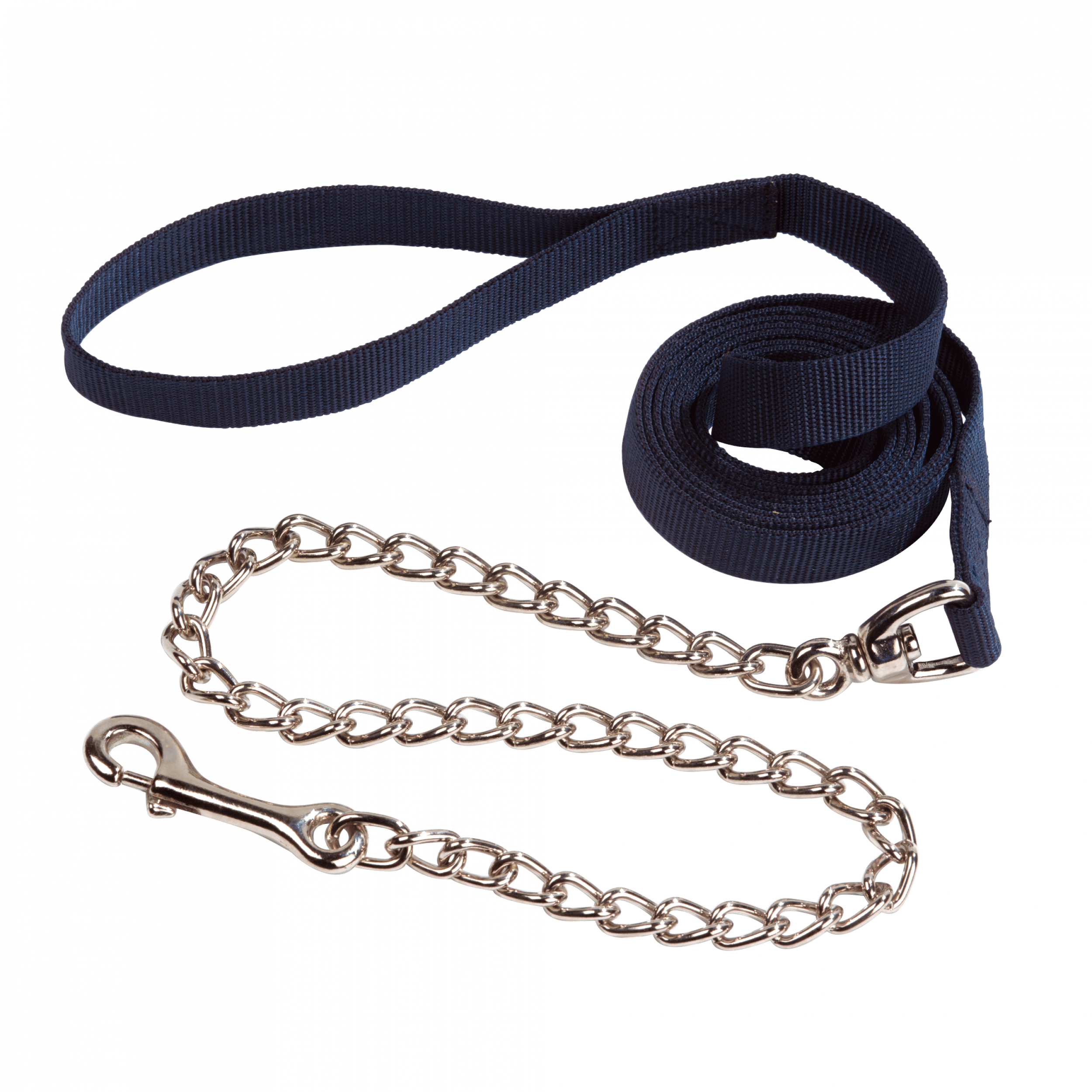 Führleine Kette in navy