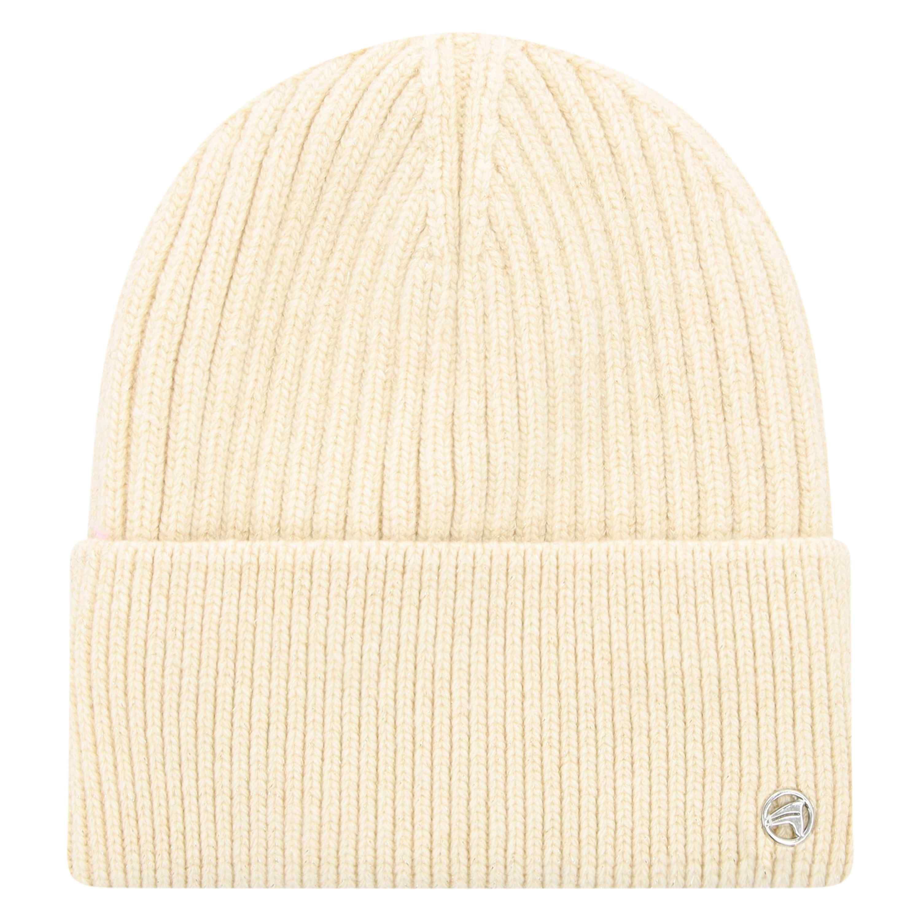Beanie Fiore in Ivory