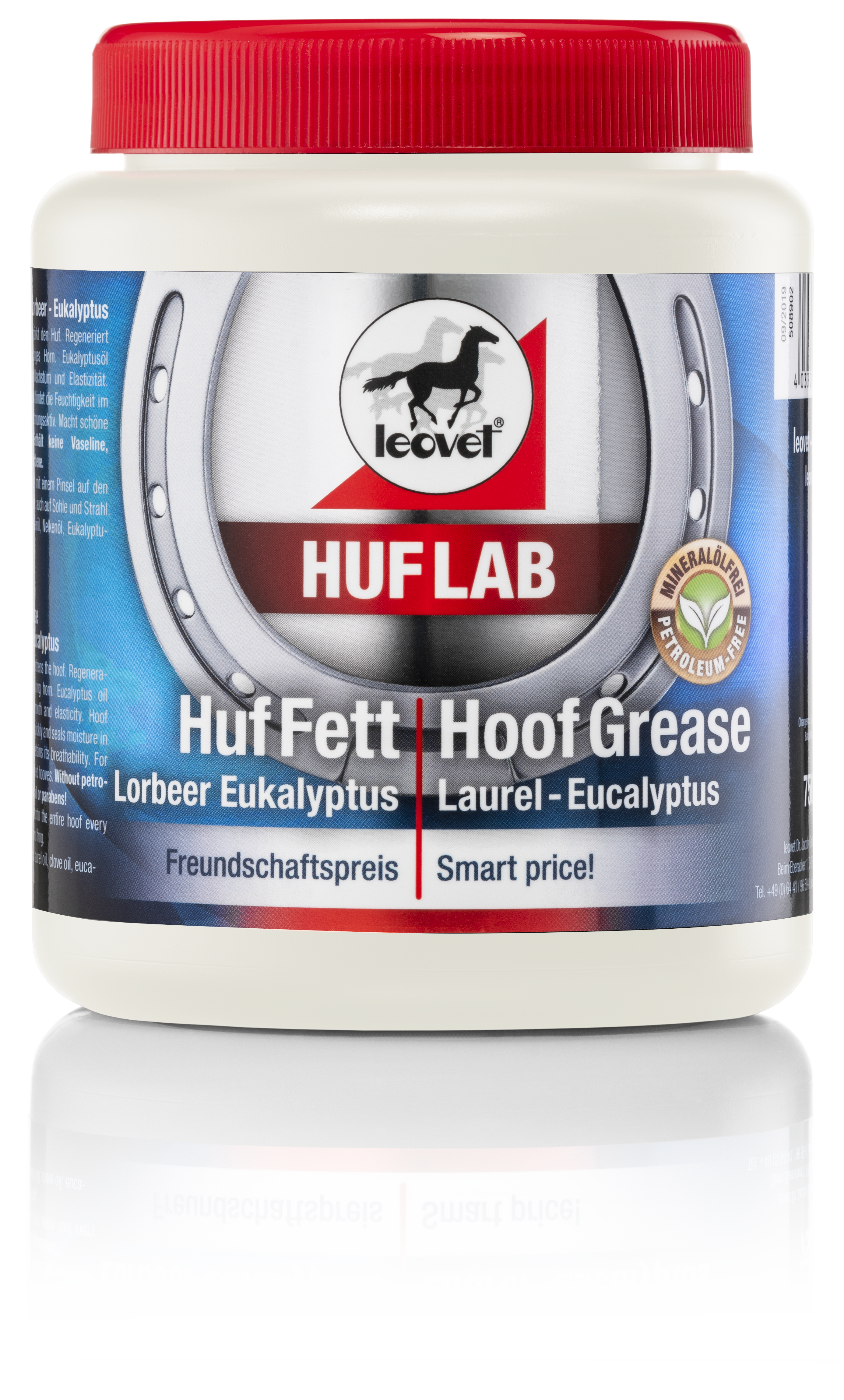 Huf Fett Lorbeer - Eukalyptus, 750 ml