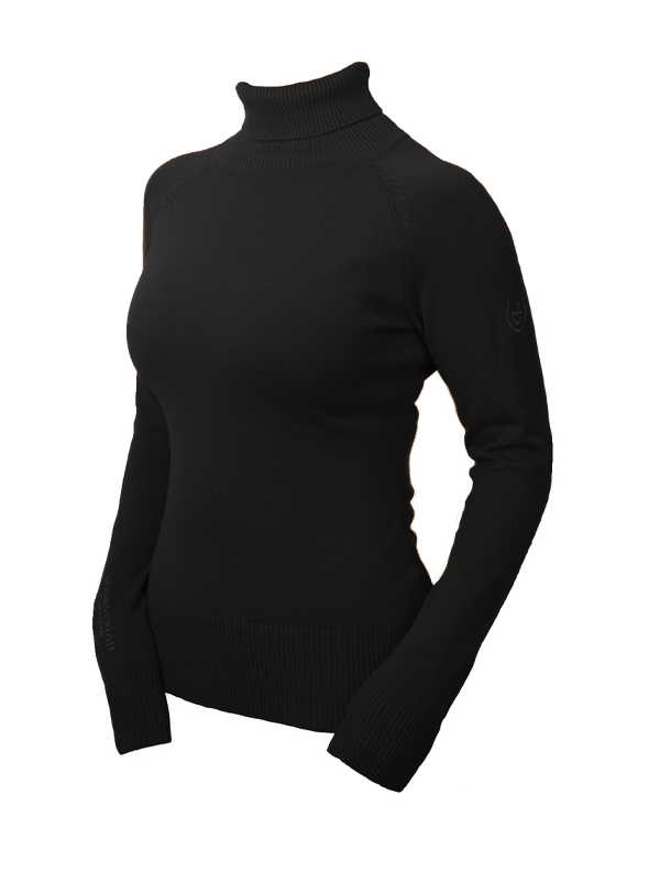 Pullover Damen Knitted Polo