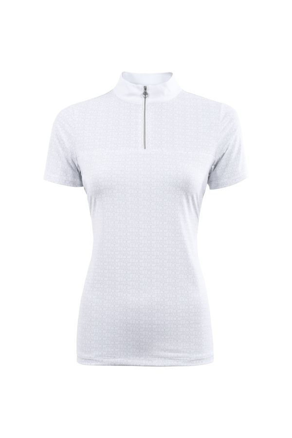 Turniershirt Damen CAVALFranzi in white