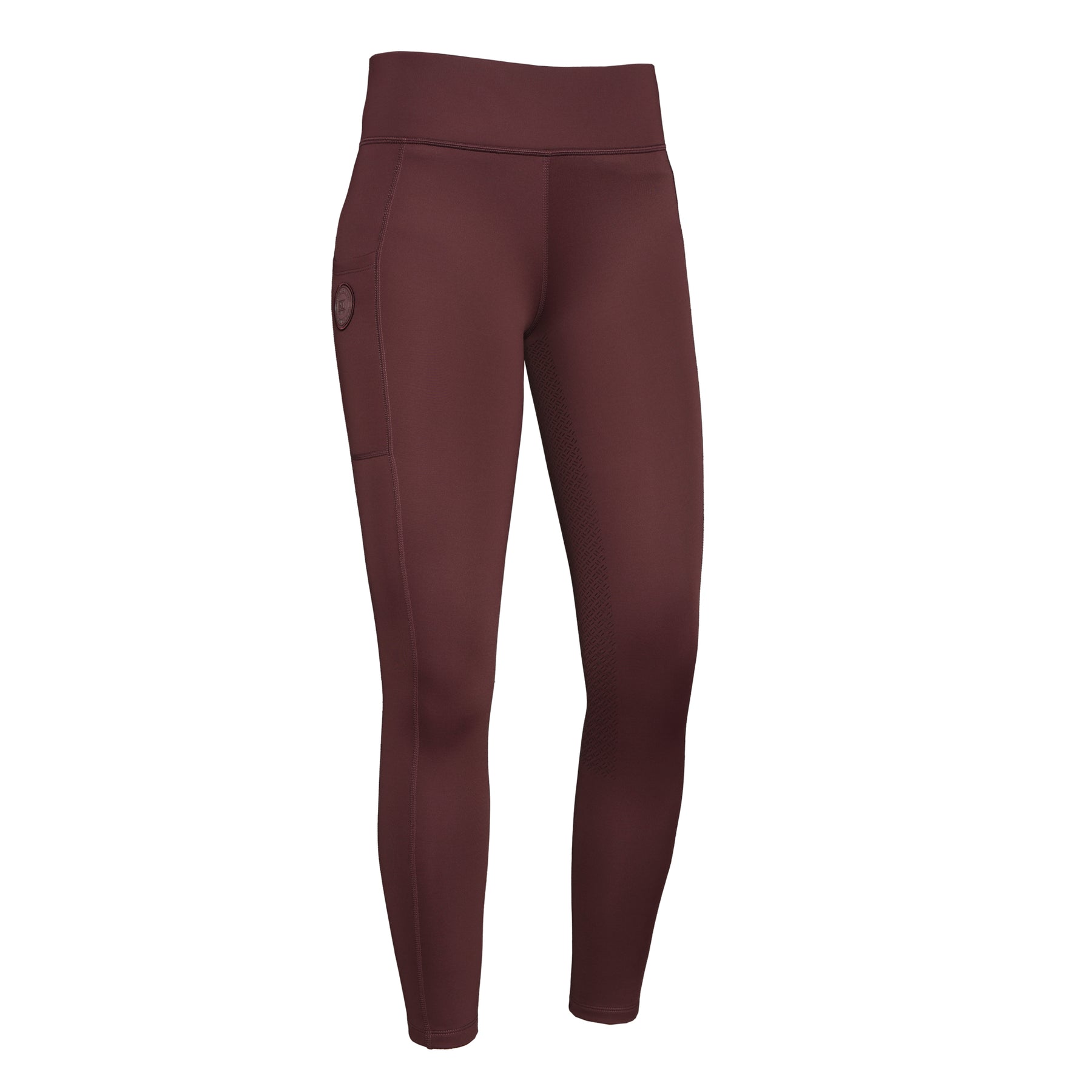 Winterreitleggings Damen KLkattiie mit Vollgrip