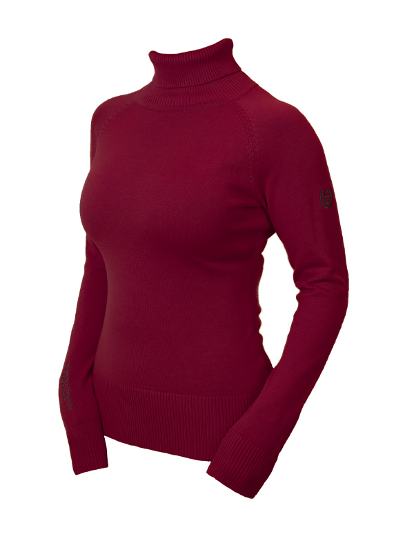 Pullover Damen Knitted Polo