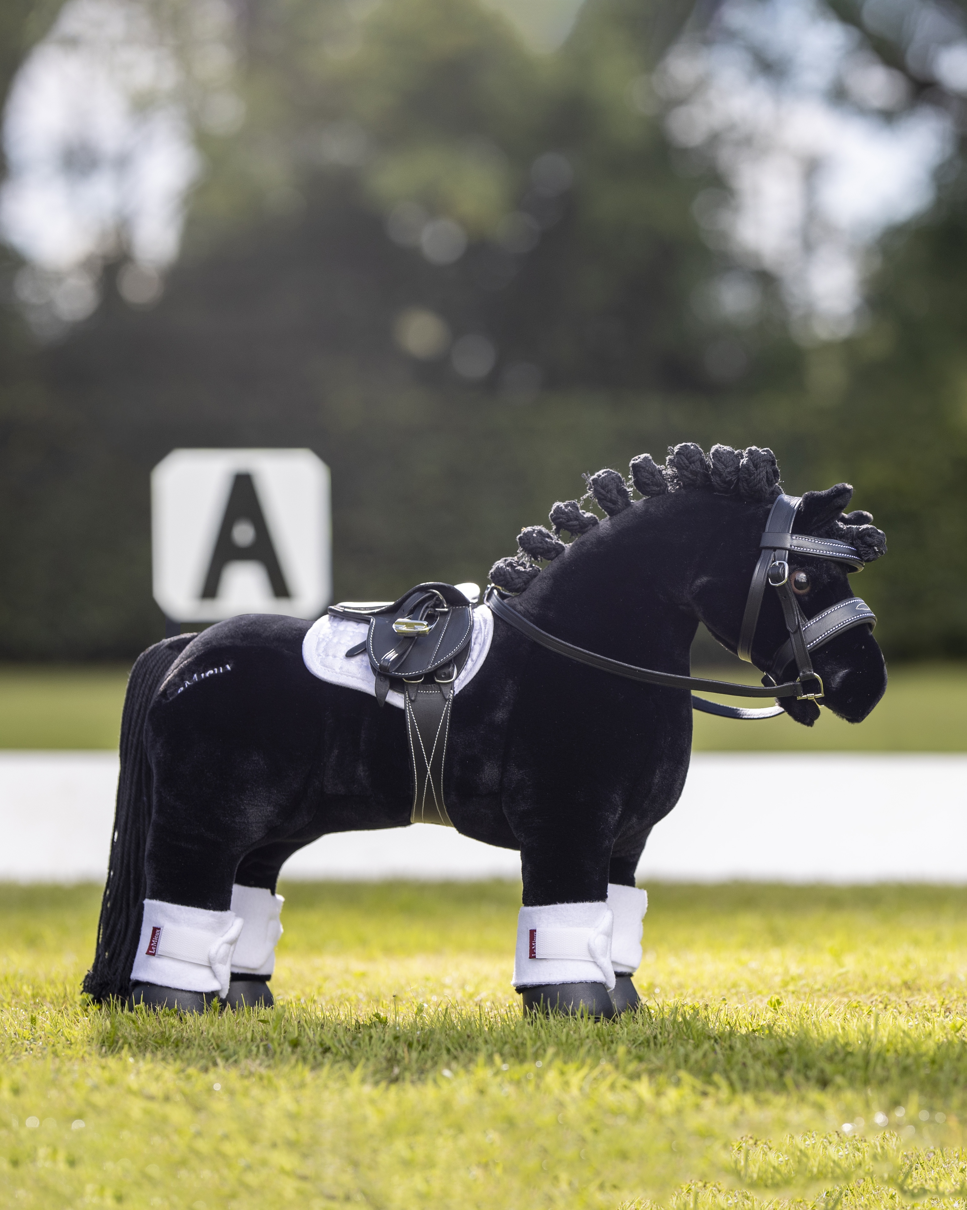 Toy Pony Trense in schwarz