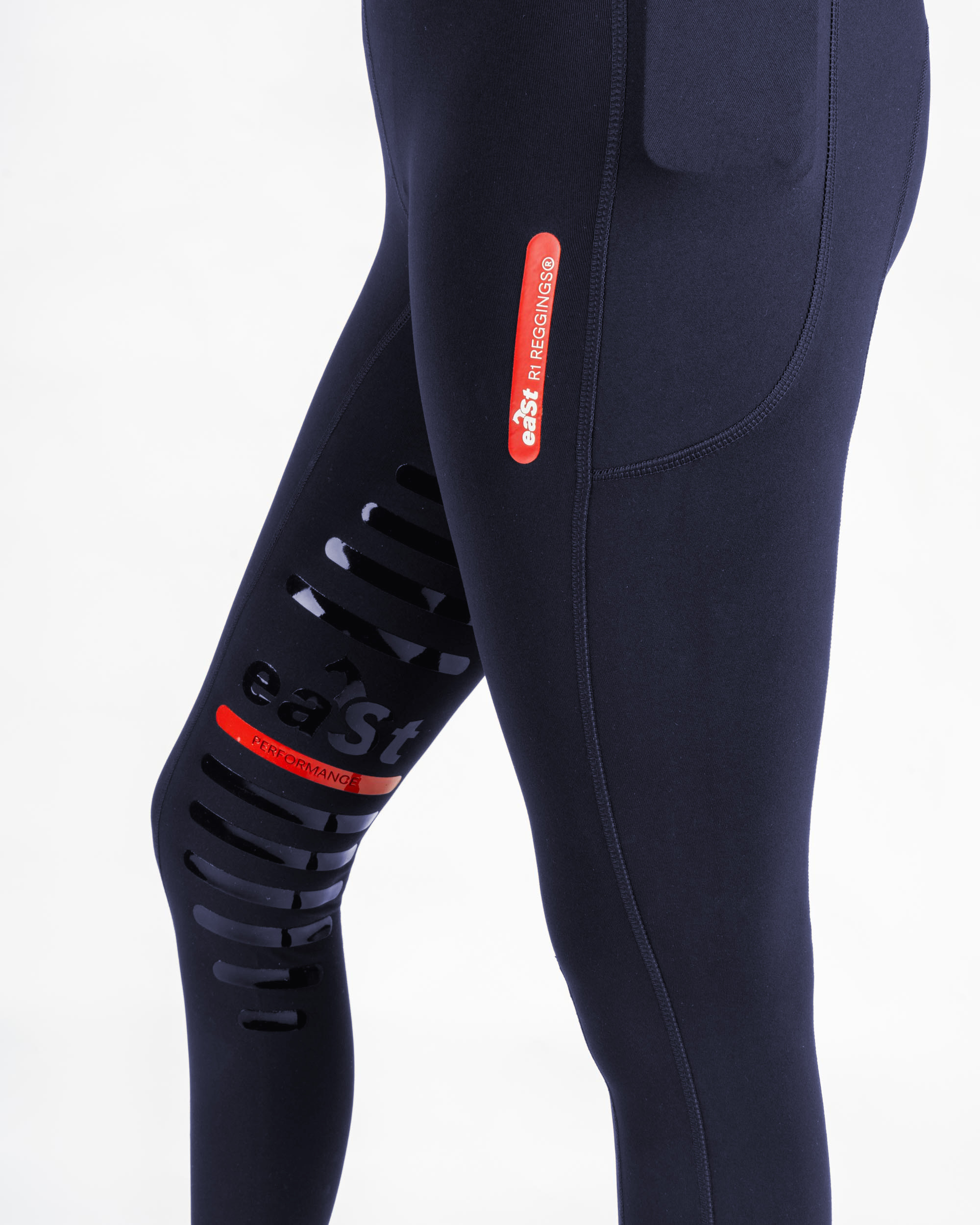 Reitleggings Damen Reggings® R1 mit Vollgrip