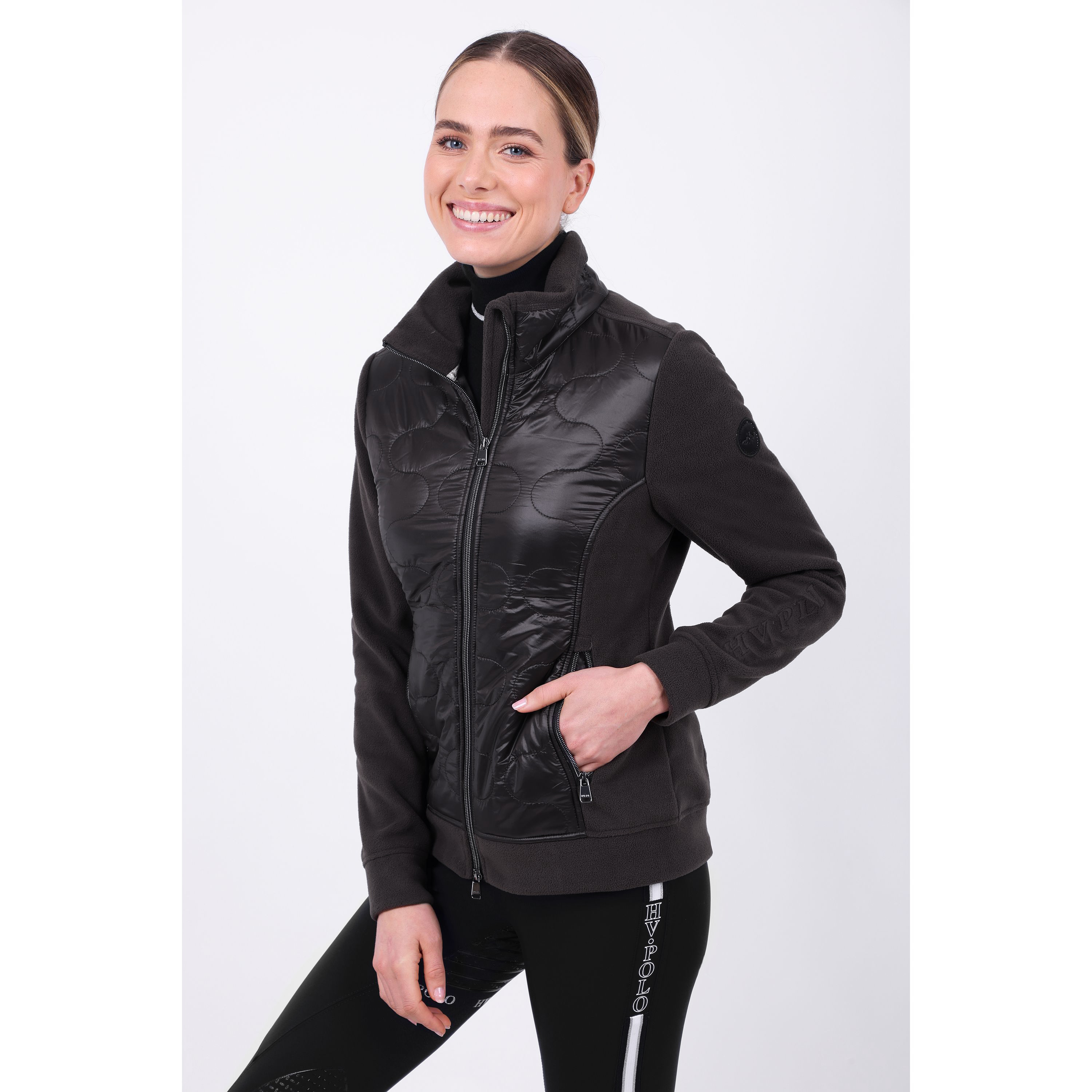 Fleecejacke Damen Dawn in Mocca