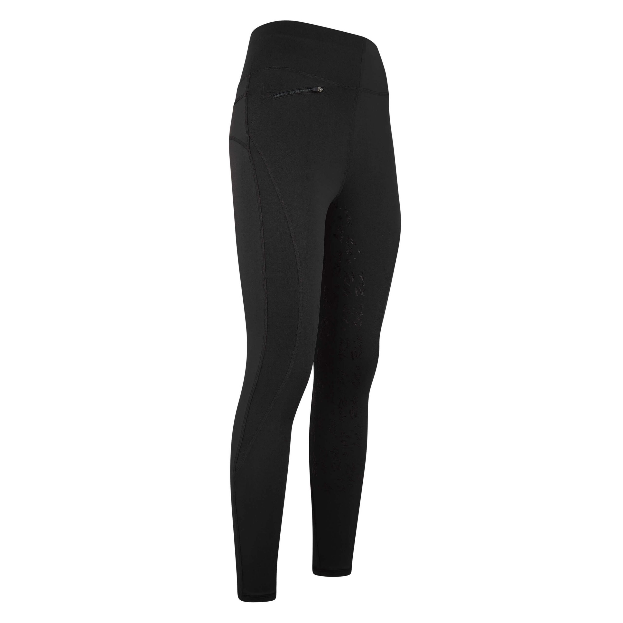 Reitleggings Damen ER Dietse Vollgrip in schwarz