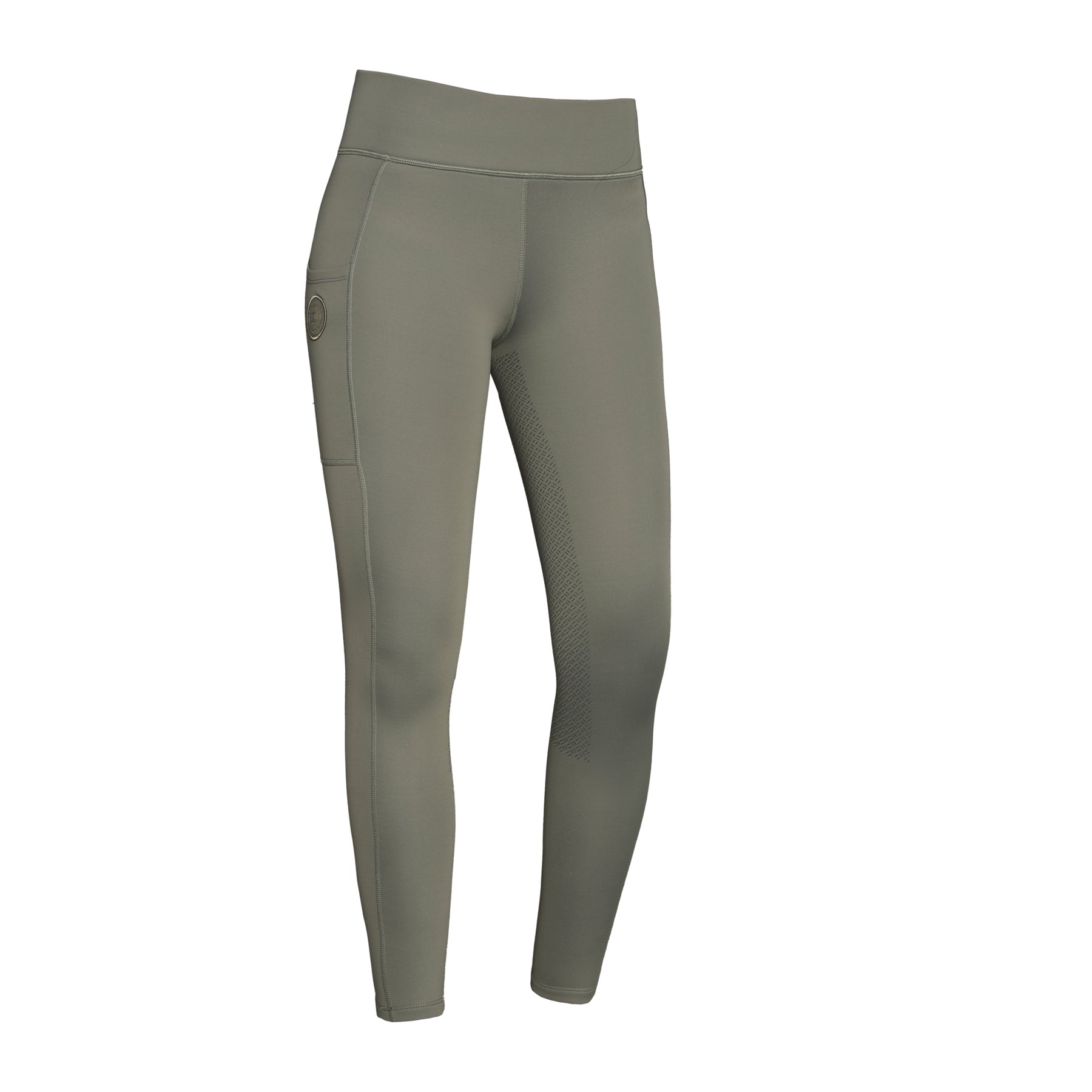 Winterreitleggings Damen KLkattiie mit Vollgrip