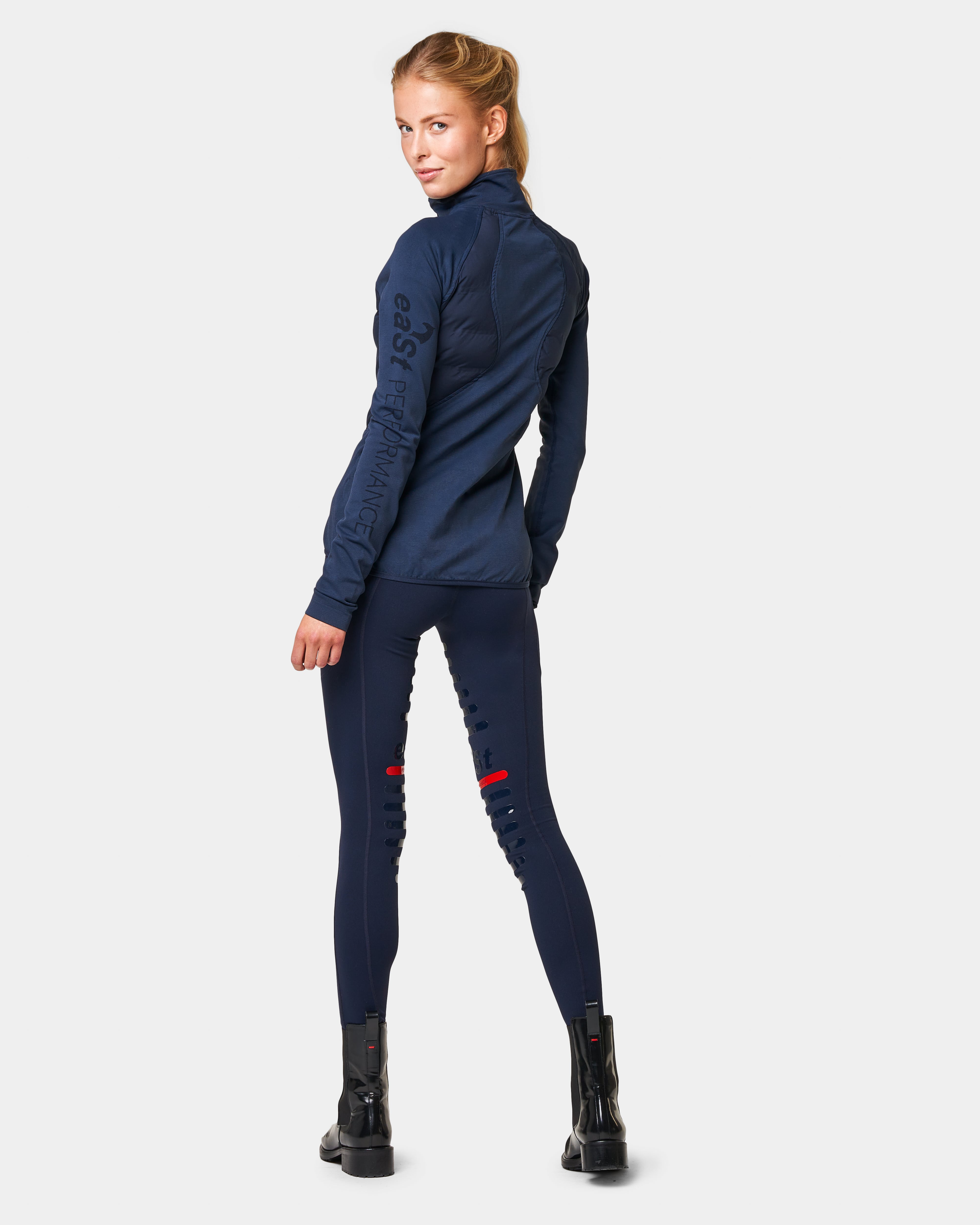 Reitjacke Damen Hybrid Jersey