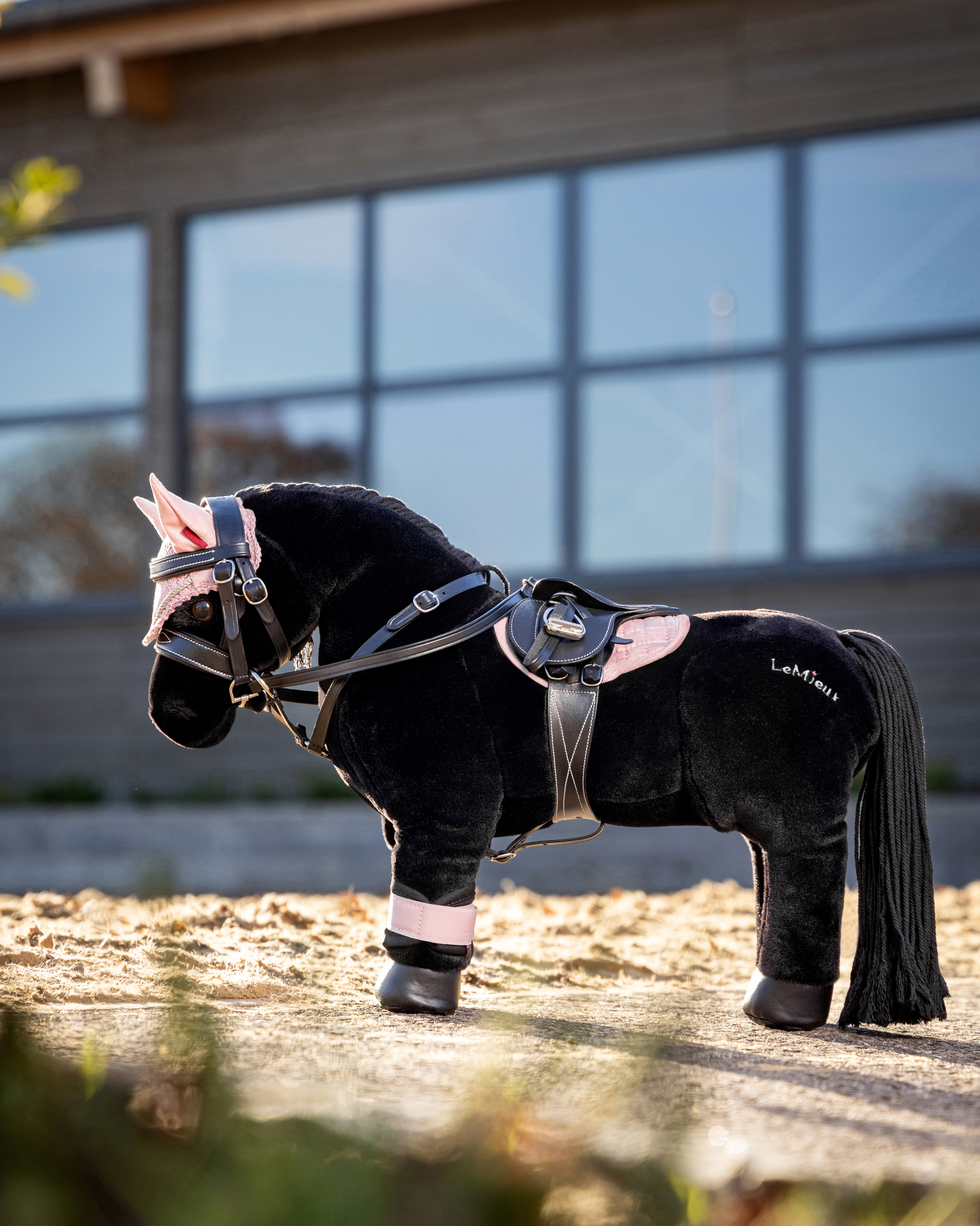 Toy Pony Martingal in schwarz