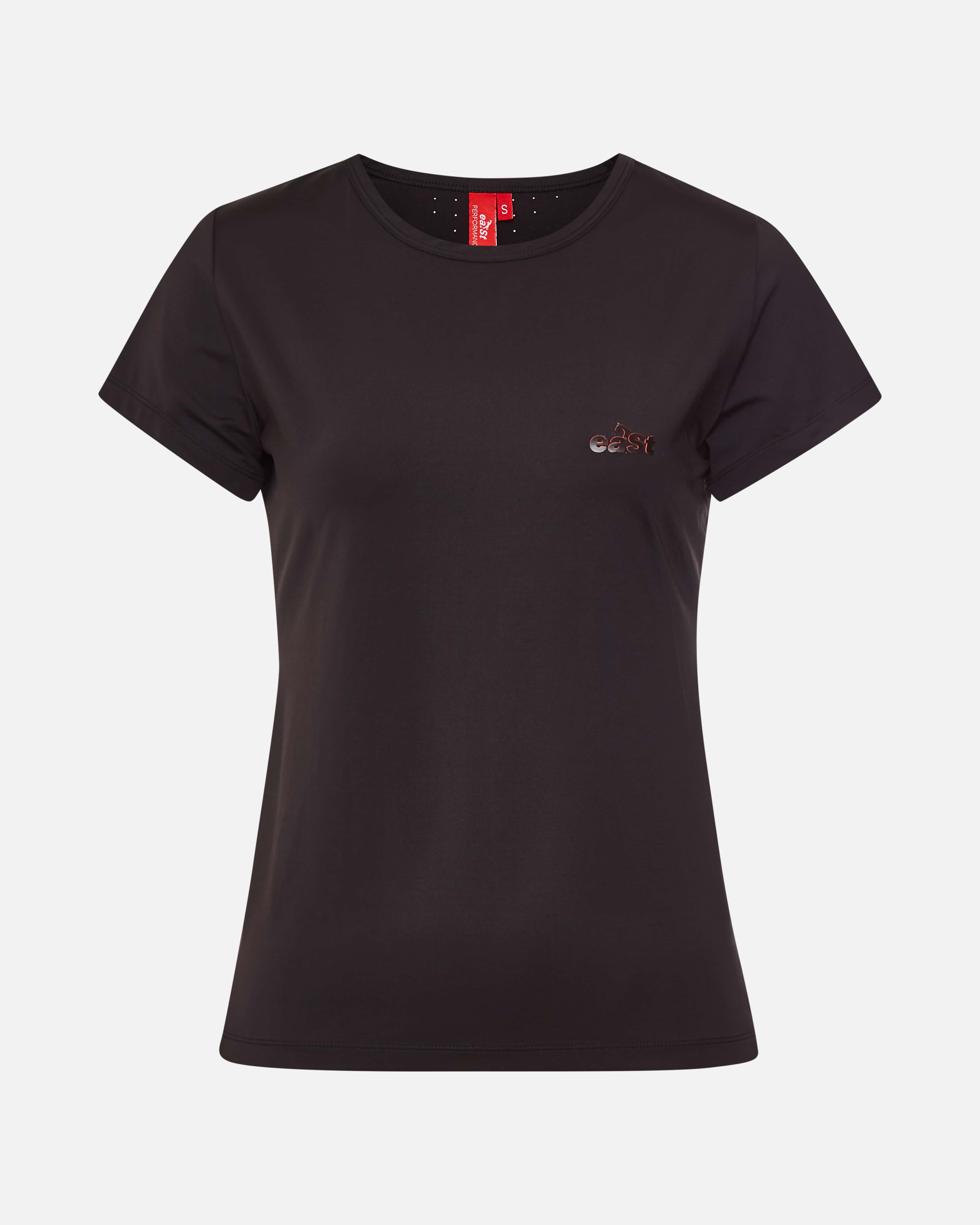 Shirt Damen Training in schwarz