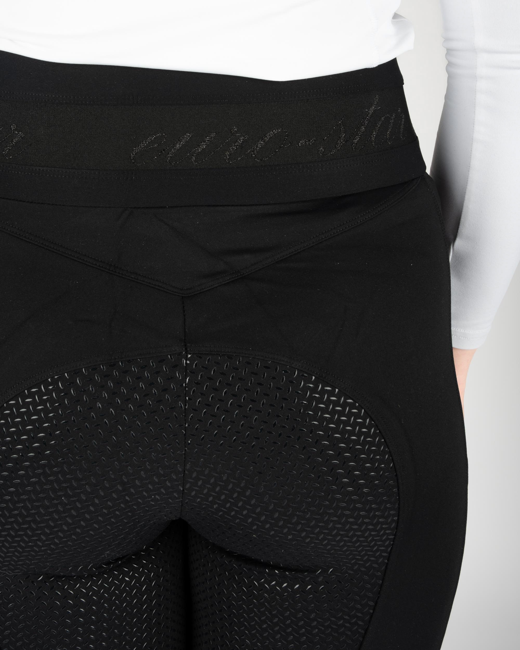 Reitleggins Damen Ares Vollgrip in night