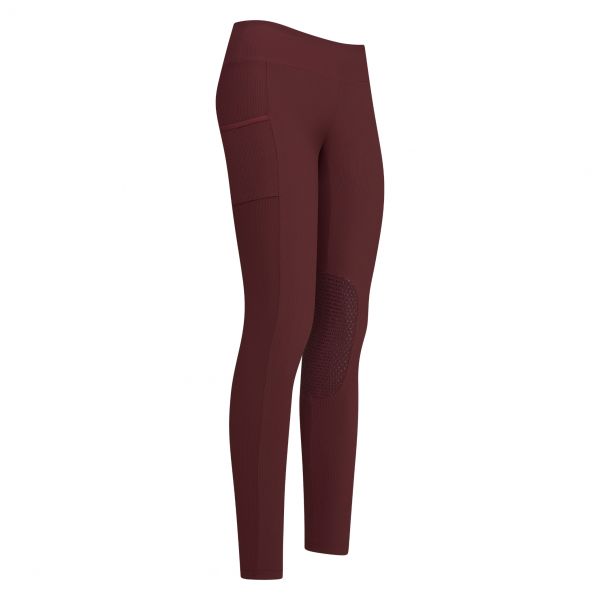 Reitleggins Damen Sofia Kniegrip in dark flower