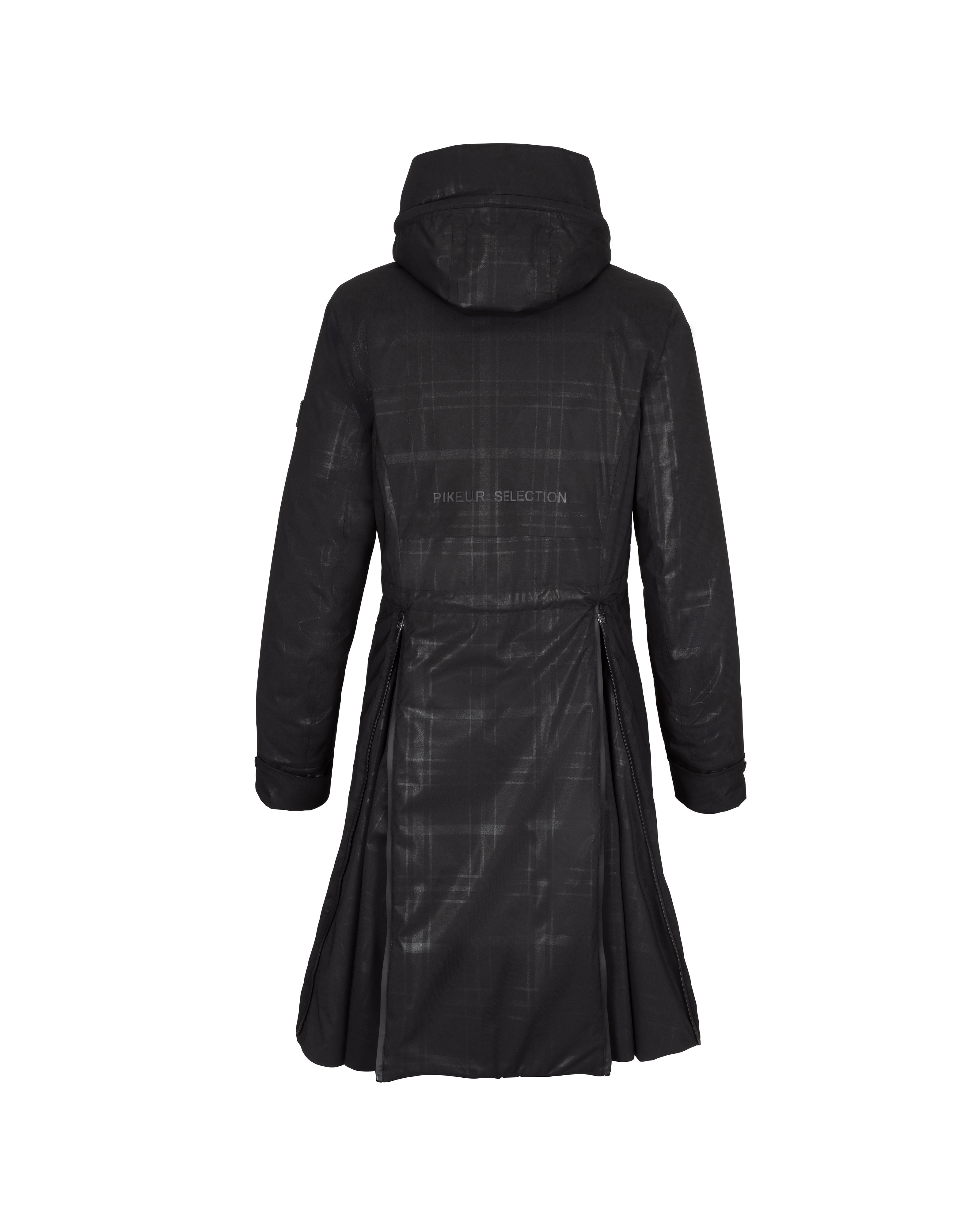 Mantel Damen Raincoat Selection in caviar