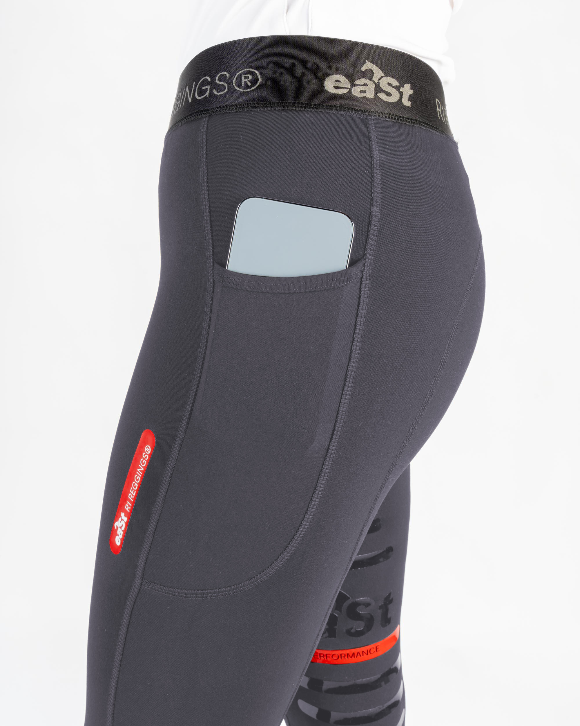 Reitleggings Damen Reggings® R1 mit Vollgrip