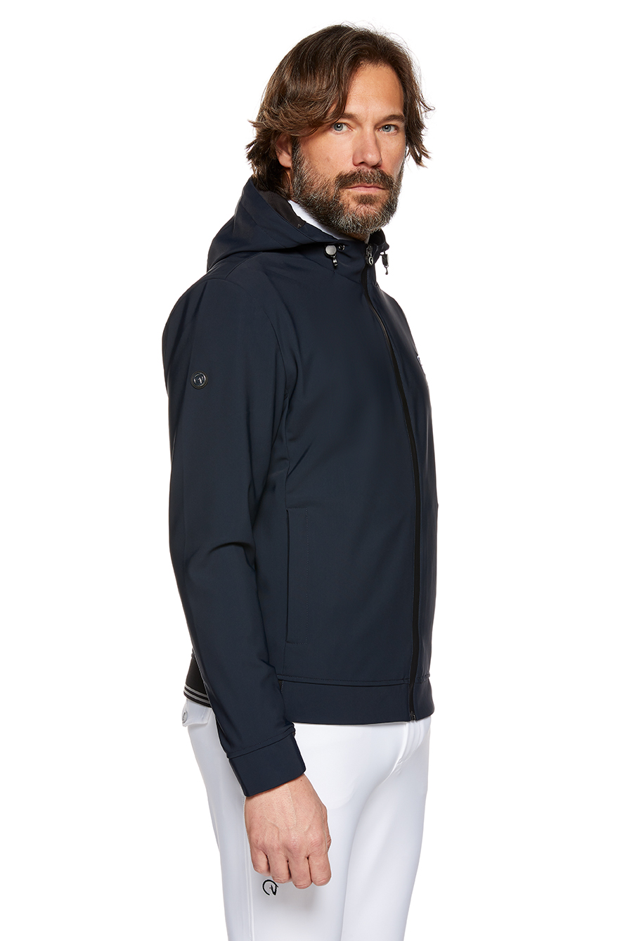 Jacke Herren Hoodie in navy