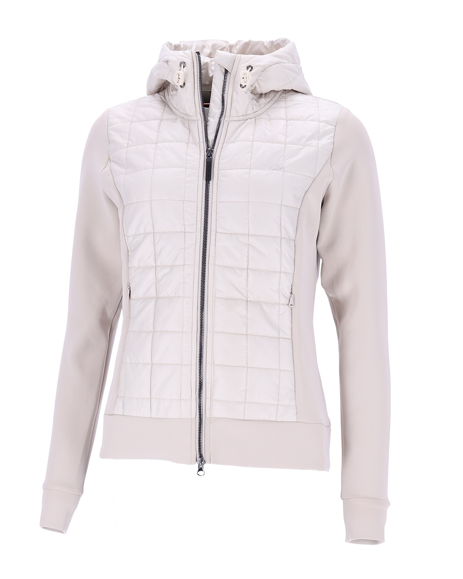 Hybridjacke Damen Sulaine Style in chalk