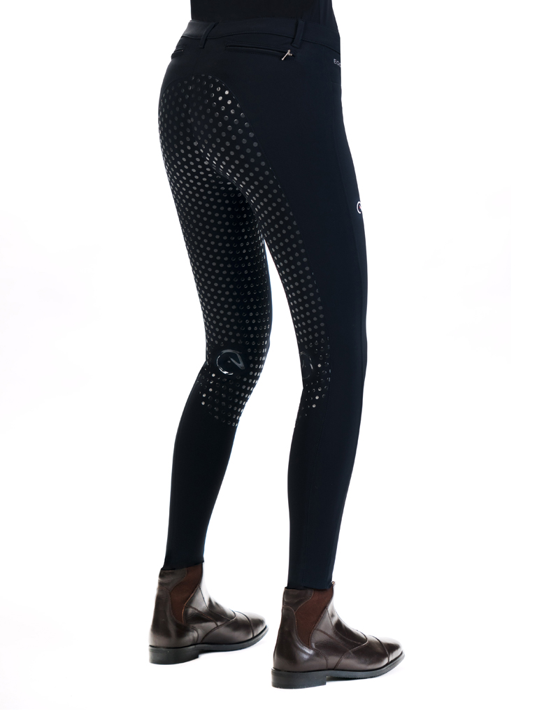 Reithose Damen Dressage FG mit Vollgrip in navy